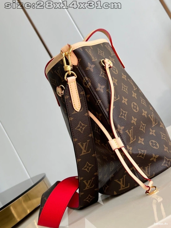Vuitton MM-31*28*14cm Neverfull Louis Out Bandoulière Inside 0320